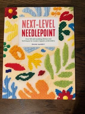 Next-Level Needlepoint Book - Multicolor Floral Cover